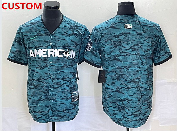 Los Angeles Angels Custom Teal 2023 All Star Cool Base Stitched Jersey Los Angeles Angels Custom Teal 2023 All Star Cool Base Stitched Jersey