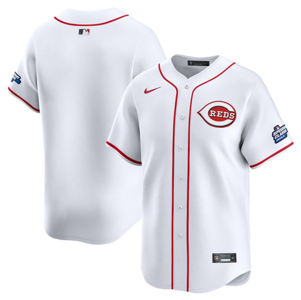 Cincinnati Reds Blank White 2025 Speedway Classic Home Limited Stitched Baseball Jersey Cincinnati Reds Blank White 2025 Speedway Classic Home Limited Stitched Baseball Jersey