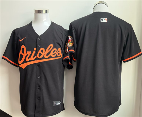 Baltimore Orioles Blank Black 2025 Alternate Limited Stitched Baseball Jersey Baltimore Orioles Blank Black 2025 Alternate Limited Stitched Baseball Jersey