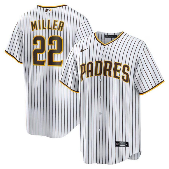 San Diego Padres #22 Mason Miller White Cool Base Stitched Baseball Jersey San Diego Padres #22 Mason Miller White Cool Base Stitched Baseball Jersey