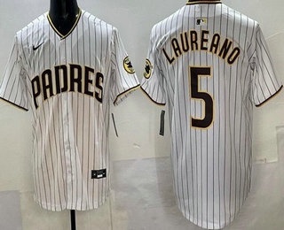 San Diego Padres #5 Ramon Laureano White Limited Jersey San Diego Padres #5 Ramon Laureano White Limited Jersey