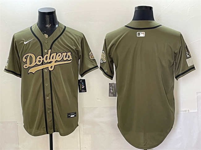 Los Angeles Dodgers Blank Olive 2026 Armed Forces Day Stitched Baseball Jersey Los Angeles Dodgers Blank Olive 2026 Armed Forces Day Stitched Baseball Jersey