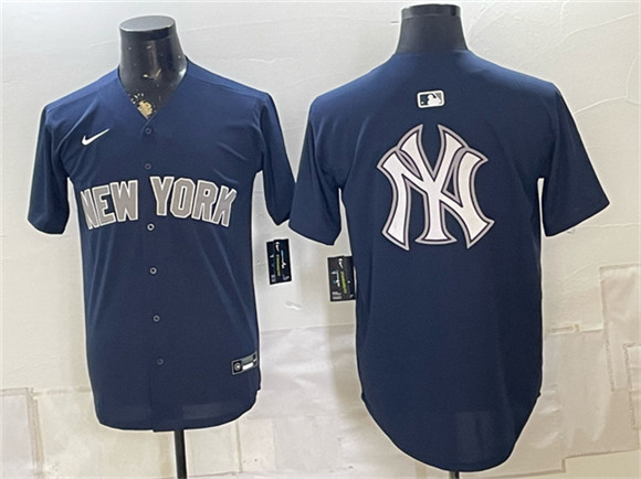 New York Yankees Team Big Logo Navy Limited Stitched Baseball Jerseys New York Yankees Team Big Logo Navy Limited Stitched Baseball Jerseys