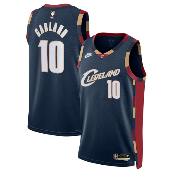 Cleveland Cavaliers #10 Darius Garland Navy 2025 Classic Edition Stitched Jersey Cleveland Cavaliers #10 Darius Garland Navy 2025 Classic Edition Stitched Jersey