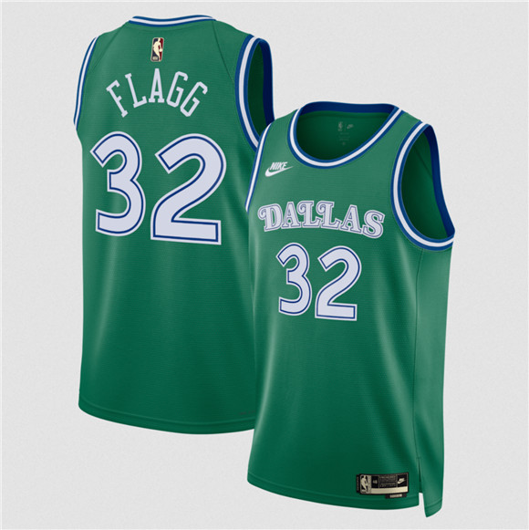 Dallas Mavericks #32 Cooper Flagg Green 2025 Classic Edition Stitched Basketball Jersey Dallas Mavericks #32 Cooper Flagg Green 2025 Classic Edition Stitched Basketball Jersey