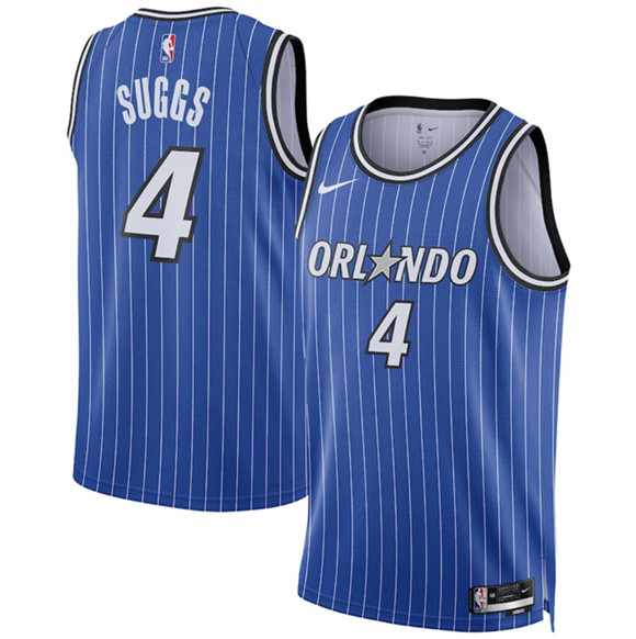 Orlando Magic #4 Jalen Suggs Blue 2025 Icon Edition Stitched Basketball Jersey Orlando Magic #4 Jalen Suggs Blue 2025 Icon Edition Stitched Basketball Jersey
