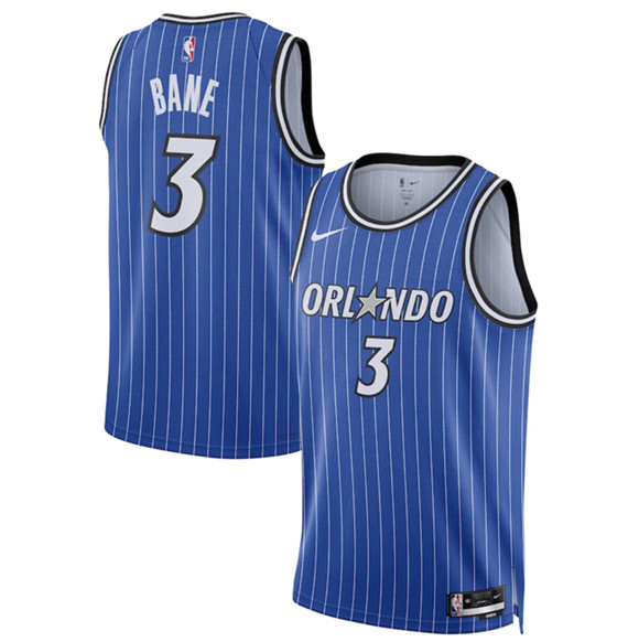 Orlando Magic #3 Desmond Bane Blue 2025 Icon Edition Stitched Basketball Jersey Orlando Magic #3 Desmond Bane Blue 2025 Icon Edition Stitched Basketball Jersey