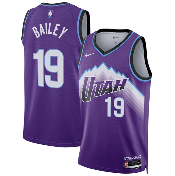 Utah Jazz #19 Ace Bailey Purple 2025 Icon Edition Stitched Basketball Jersey Utah Jazz #19 Ace Bailey Purple 2025 Icon Edition Stitched Basketball Jersey