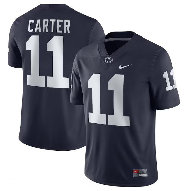 Penn State Nittany Lions #11 Abdul Carter Navy Stitched Football Jersey Penn State Nittany Lions #11 Abdul Carter Navy Stitched Football Jersey