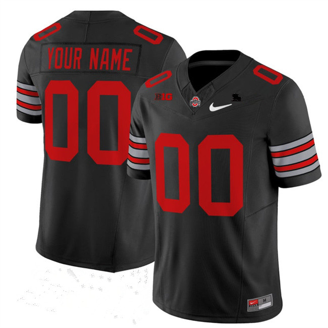 Ohio State Buckeyes Active Player Custom Black F.U.S.E. Vapor Limited Stitched Football Jersey Ohio State Buckeyes Active Player Custom Black F.U.S.E. Vapor Limited Stitched Football Jersey