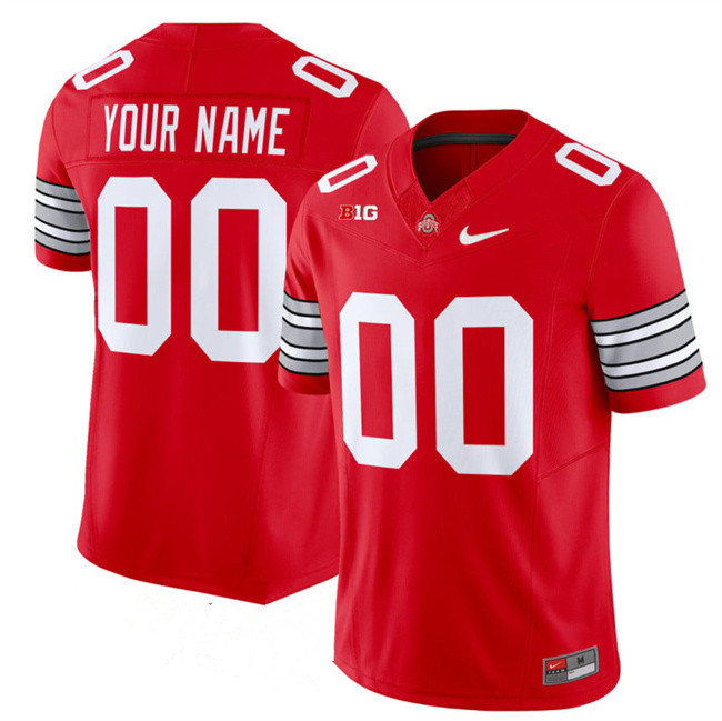 Ohio State Buckeyes Active Player Custom Red F.U.S.E. Vapor Limited Stitched Football Jersey Ohio State Buckeyes Active Player Custom Red F.U.S.E. Vapor Limited Stitched Football Jersey