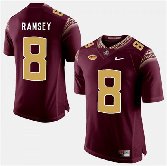 Florida State Seminoles #8 Jalen Ramsey Garnet Stitched Football Jersey Florida State Seminoles #8 Jalen Ramsey Garnet Stitched Football Jersey
