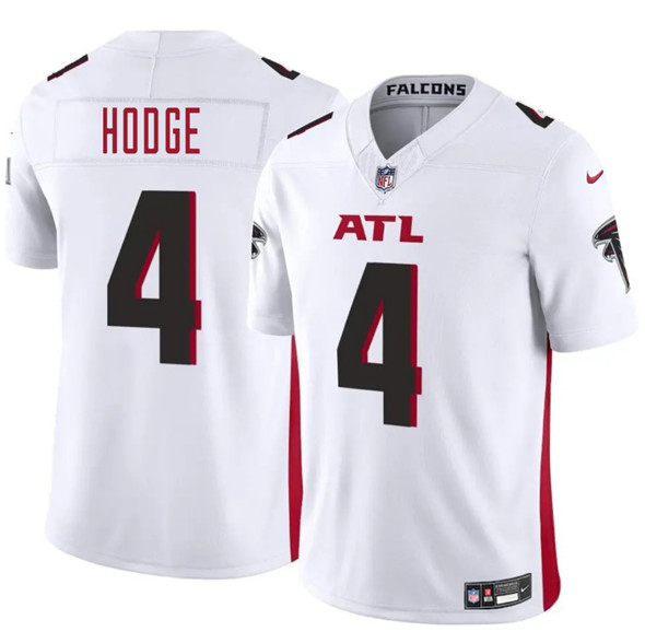 Atlanta Falcons #4 KhaDarel Hodge White 2025 F.U.S.E. Vapor Untouchable Limited Football Stitched Jersey