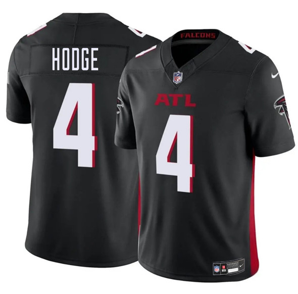 Atlanta Falcons #4 KhaDarel Hodge Black 2025 F.U.S.E. Vapor Untouchable Limited Football Stitched Jersey