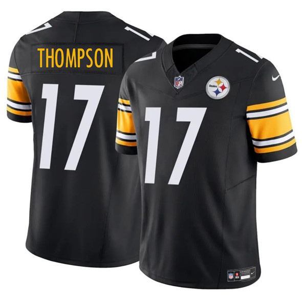 Pittsburgh Steelers #17 Skylar Thompson Black 2025 F.U.S.E. Vapor Untouchable Limited Football Stitched Jersey
