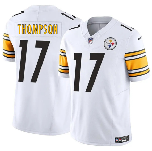 Pittsburgh Steelers #17 Skylar Thompson White 2025 F.U.S.E. Vapor Untouchable Limited Football Stitched Jersey