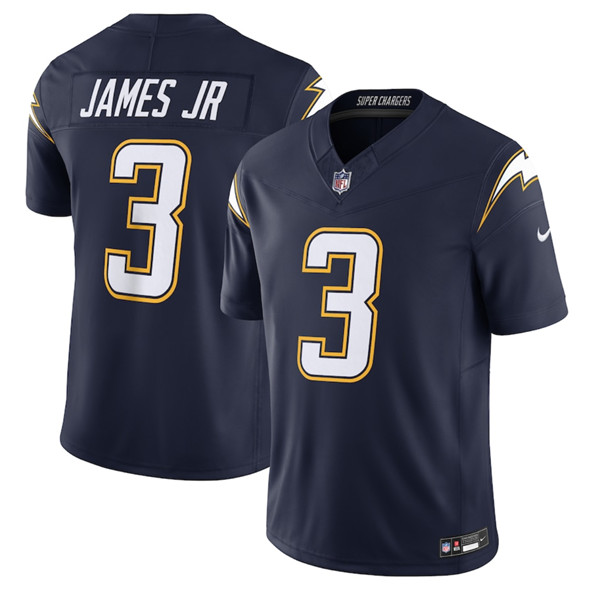 Los Angeles Chargers #3 Derwin James Jr. Navy 2025 F.U.S.E. Alternate Vapor Limited Football Stitched Jersey Los Angeles Chargers #3 Derwin James Jr. Navy 2025 F.U.S.E. Alternate Vapor Limited Football Stitched Jersey