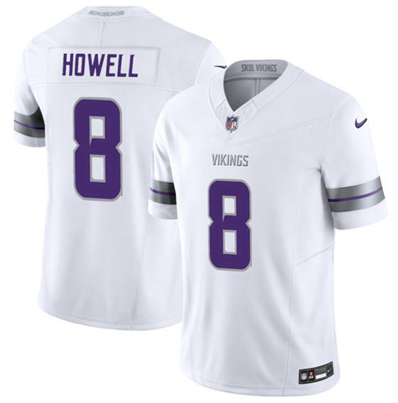 Minnesota Vikings #8 Sam Howell White 2025 F.U.S.E. Winter Warrior Limited Football Stitched Jersey Minnesota Vikings #8 Sam Howell White 2025 F.U.S.E. Winter Warrior Limited Football Stitched Jersey