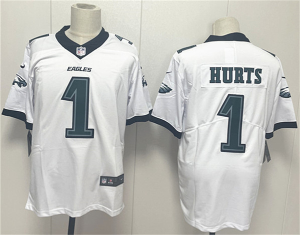 Philadelphia Eagles #1 Jalen Hurts White 2024 New Vapor Untouchable Limited Football Stitched Jersey Philadelphia Eagles #1 Jalen Hurts White 2024 New Vapor Untouchable Limited Football Stitched Jersey