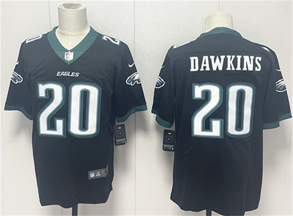 Philadelphia Eagles #20 Brian Dawkins Black 2024 New Vapor Untouchable Limited Football Stitched Jersey Philadelphia Eagles #20 Brian Dawkins Black 2024 New Vapor Untouchable Limited Football Stitched Jersey