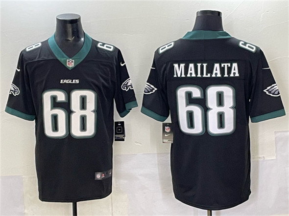Philadelphia Eagles #68 Jordan Mailata Black 2024 New Vapor Untouchable Limited Football Stitched Jersey Philadelphia Eagles #68 Jordan Mailata Black 2024 New Vapor Untouchable Limited Football Stitched Jersey