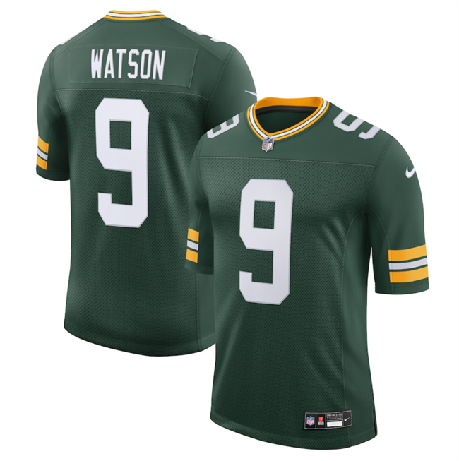 Green Bay Packers #9 Christian Watson Green 2025 New Vapor Untouchable Limited Football Stitched Jersey  Green Bay Packers #9 Christian Watson Green 2025 New Vapor Untouchable Limited Football Stitched Jersey