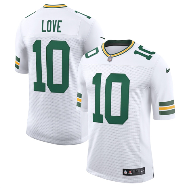Green Bay Packers #10 Jordan Love White 2025 New Vapor Untouchable Limited Football Stitched Jersey  Green Bay Packers #10 Jordan Love White 2025 New Vapor Untouchable Limited Football Stitched Jersey