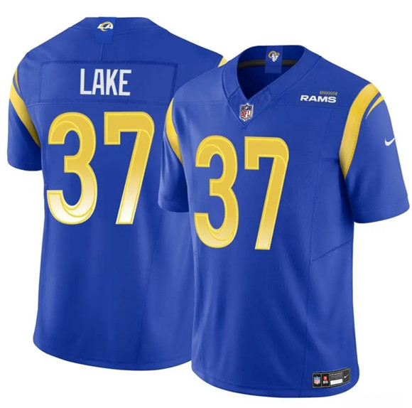 Los Angeles Rams #37 Quentin Lake Blue 2025 F.U.S.E. Vapor Untouchable Football Stitched Jersey Los Angeles Rams #37 Quentin Lake Blue 2025 F.U.S.E. Vapor Untouchable Football Stitched Jersey