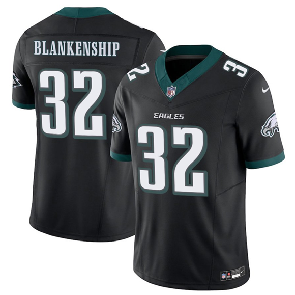 Philadelphia Eagles #32 Reed Blankenship Black 2025 F.U.S.E. Vapor Untouchable Limited Football Stitched Jersey Philadelphia Eagles #32 Reed Blankenship Black 2025 F.U.S.E. Vapor Untouchable Limited Football Stitched Jersey