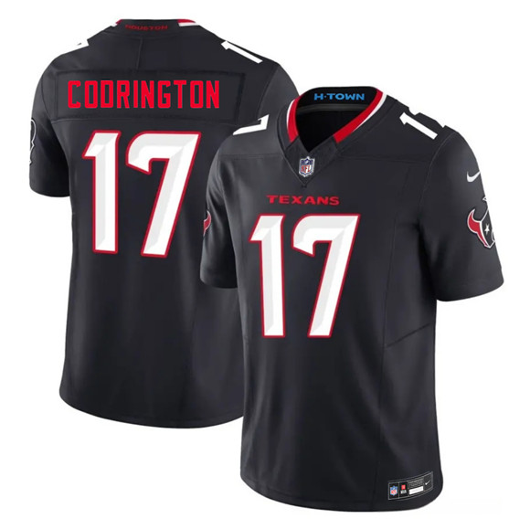 Houston Texans #17 Brandon Codrington Navy 2nd Alternate 2026 F.U.S.E. Vapor Limited Football Stitched Jersey Houston Texans #17 Brandon Codrington Navy 2nd Alternate 2026 F.U.S.E. Vapor Limited Football Stitched Jersey