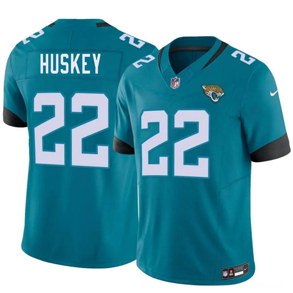Jacksonville Jaguars #22 Jalen Huskey Teal 2026 Draft F.U.S.E. Vapor Untouchable Limited Football Stitched Jersey Jacksonville Jaguars #22 Jalen Huskey Teal 2026 Draft F.U.S.E. Vapor Untouchable Limited Football Stitched Jersey