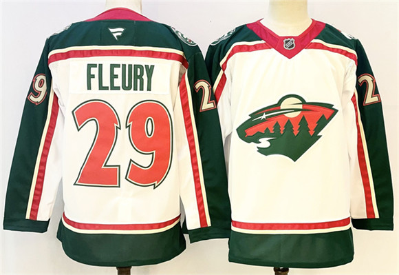 Minnesota Wild #29 Marc-Andre Fleury White 2025 25th Anniversary Stitched Hockey Jersey Minnesota Wild #29 Marc-Andre Fleury White 2025 25th Anniversary Stitched Hockey Jersey