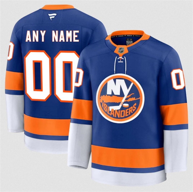 New York Islanders Active Player Custom Royal 2024-25 Home Stitched Hockey Jersey New York Islanders Active Player Custom Royal 2024-25 Home Stitched Hockey Jersey