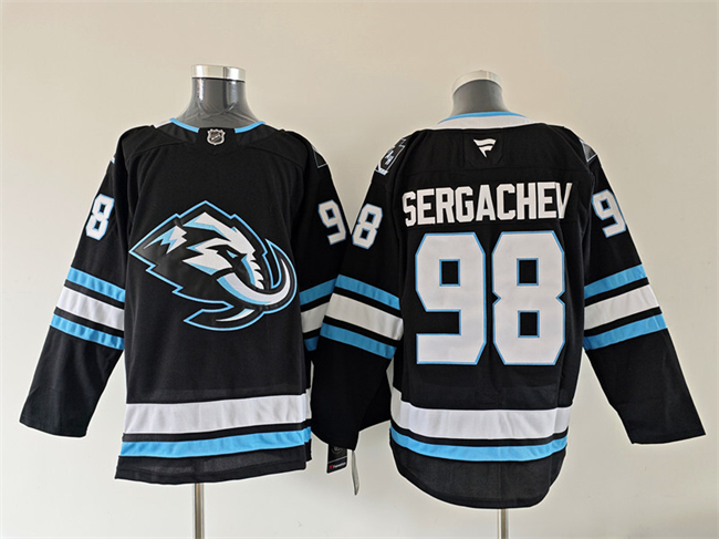 Utah Mammoth #98 Mikhail Sergachev Navy 2025 Stitched Jersey Utah Mammoth #98 Mikhail Sergachev Navy 2025 Stitched Jersey