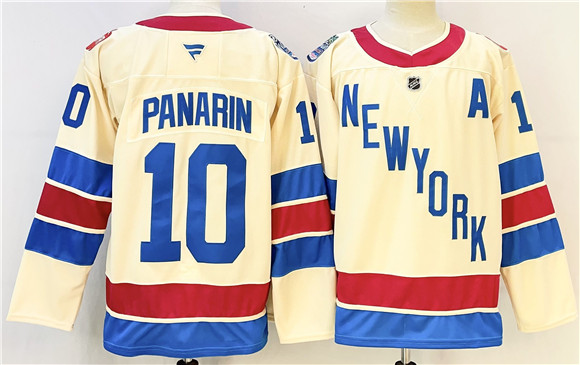 New York Rangers #10 Artemi Panarin Beige 2025-26 Winter Classic With A Patch Stitched Hockey Jersey New York Rangers #10 Artemi Panarin Beige 2025-26 Winter Classic With A Patch Stitched Hockey Jersey
