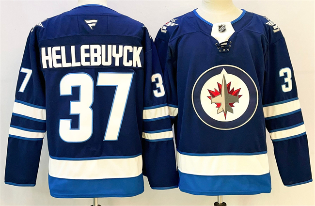 Winnipeg Jets #37 Connor Hellebuyck Connor Hellebuyck Navy 2024-25 Home Stitched Hockey Jersey Winnipeg Jets #37 Connor Hellebuyck Connor Hellebuyck Navy 2024-25 Home Stitched Hockey Jersey