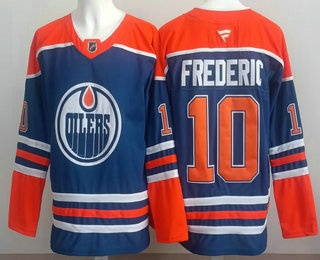 Edmonton Oilers #18 Zach Hyman Blue Authentic Jersey Edmonton Oilers #18 Zach Hyman Blue Authentic Jersey