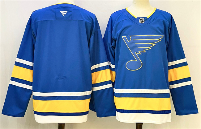 St. Louis Blues Blank Blue 2025 Stitched Hockey Jersey St. Louis Blues Blank Blue 2025 Stitched Hockey Jersey