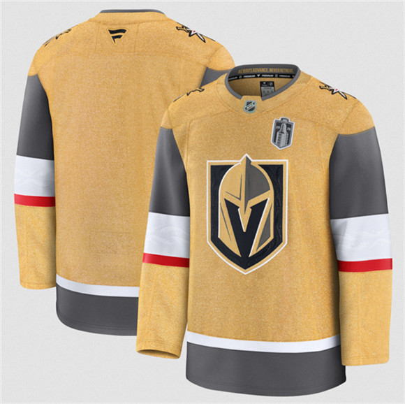 Vegas Golden Knights Blank Gold 2026 Stanley Cup Final Patch Home Stitched Hockey Jersey Vegas Golden Knights Blank Gold 2026 Stanley Cup Final Patch Home Stitched Hockey Jersey
