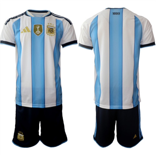 Argentina Blank National Team FIFA x World Cup 2026 Home White On Field Jersey Argentina Blank National Team FIFA x World Cup 2026 Home White On Field Jersey