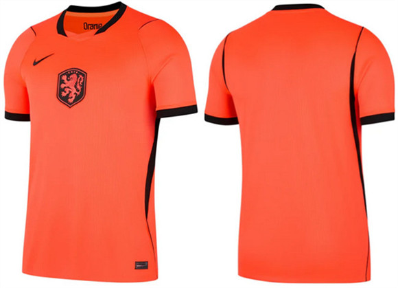 Netherlands Custom Orange 2026 Home Soccer Jersey