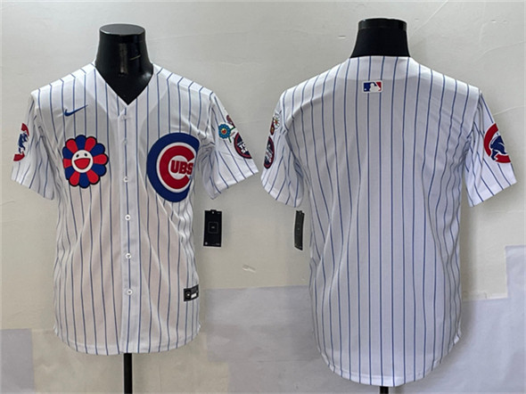 Chicago Cubs Blank White 2025 Tokyo Series Limited Stitched Baseball Jersey