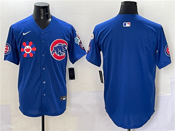 Chicago Cubs Blank Royal 2025 Tokyo Series Limited Stitched Baseball Jersey