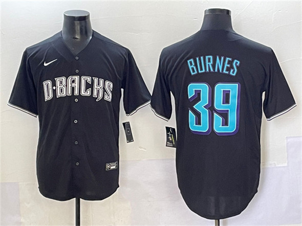Arizona Diamondbacks #39 Corbin Burnes Black Stitched Baseball Jersey