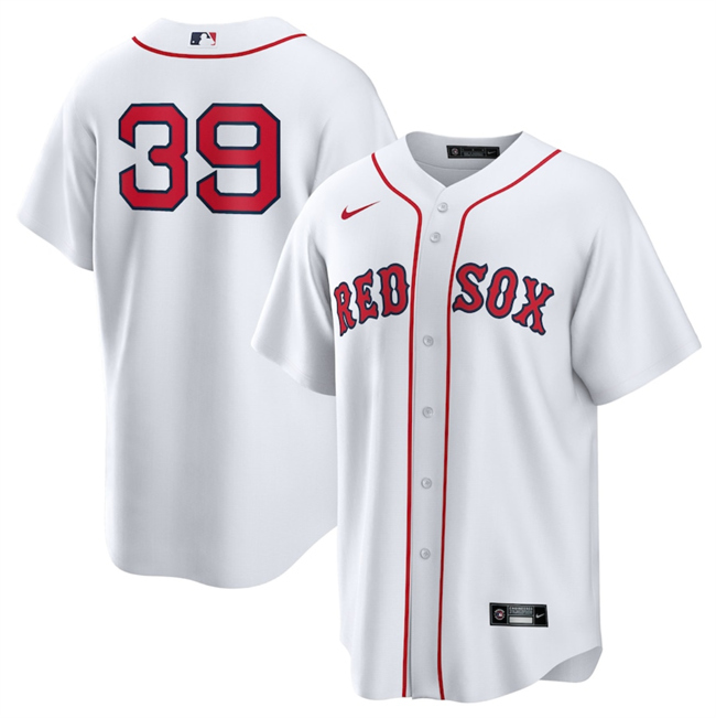 Boston Red Sox #39 Marcelo Mayer White 2024 Cool Base Stitched Baseball Jersey