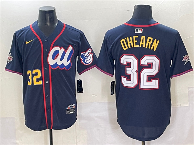 American League #32 Ryan O'Hearn Navy 2025 All-Star Edition Limited Stitched Baseball Jersey