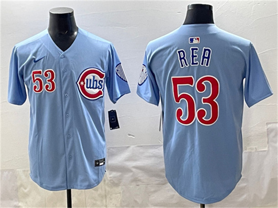 Chicago Cubs #53 Colin Rea Blue 2024-25 2nd Alternate Limited Stitched Baseball Jersey