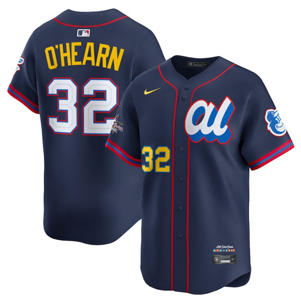 American League #32 Ryan O'Hearn Navy 2025 All-Star Edition Limited Stitched Baseball Jersey