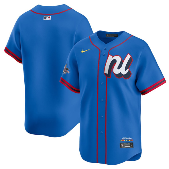National League Blank Navy 2025 All-Star Edition Limited Stitched Baseball Jersey
