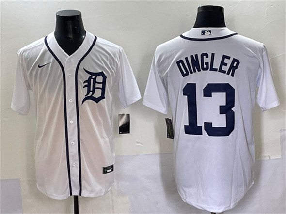 Detroit Tigers #13 Dillon Dingler Cool Base Stitched Baseball Jersey